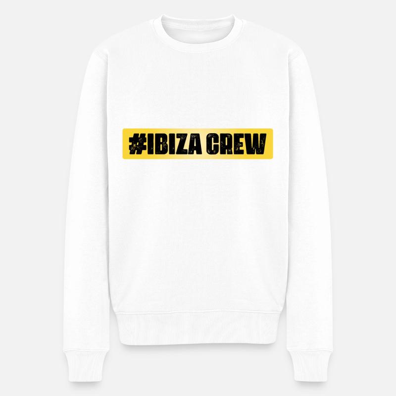 Équipage d’Ibiza - Pull Premium bio Homme - blanc