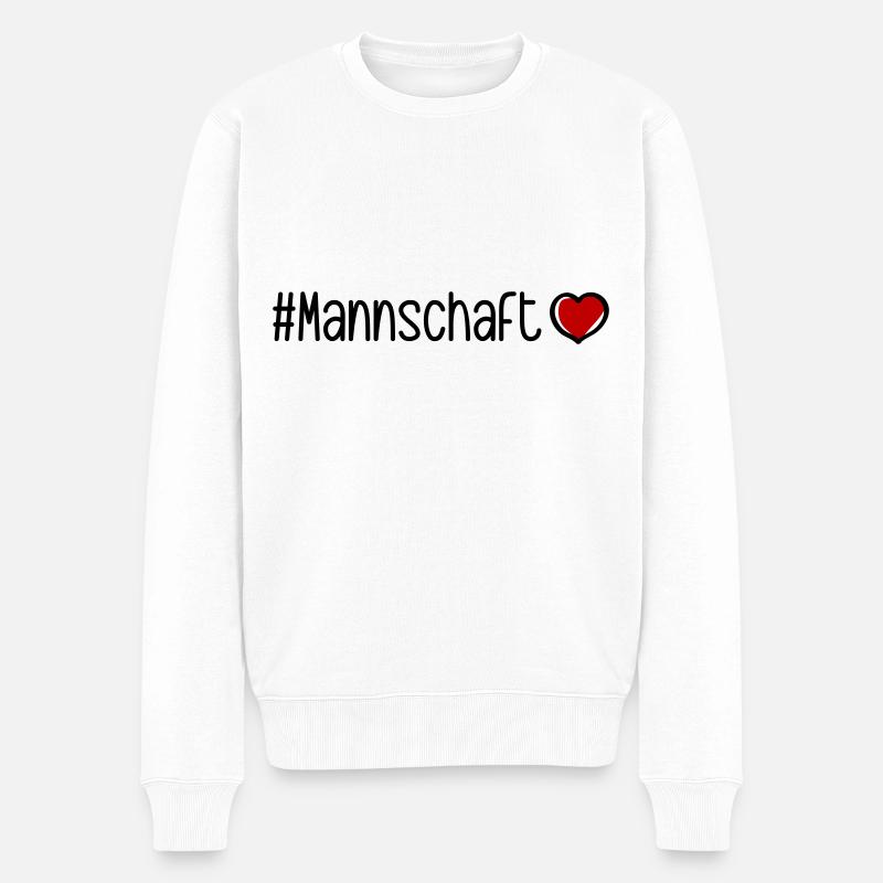 Cœur d’équipe - Pull Premium bio Homme - blanc