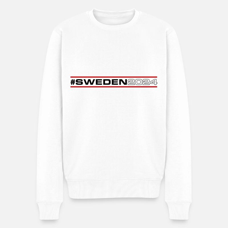 Suède 2024 - Pull Premium bio Homme - blanc