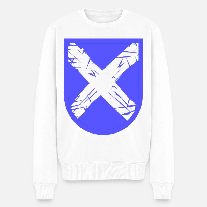 Les Ecossais - Pull Premium bio Homme - blanc