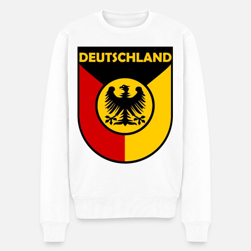 Les couleurs d’Allemagne - Pull Premium bio Homme - blanc