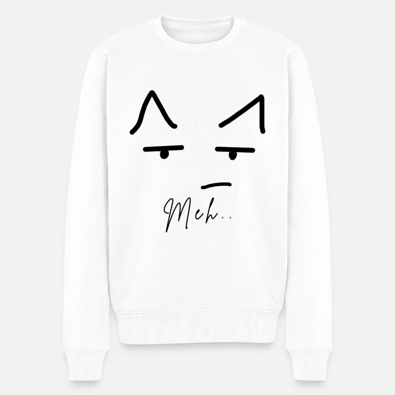 Miaou - Pull Premium bio Homme - blanc