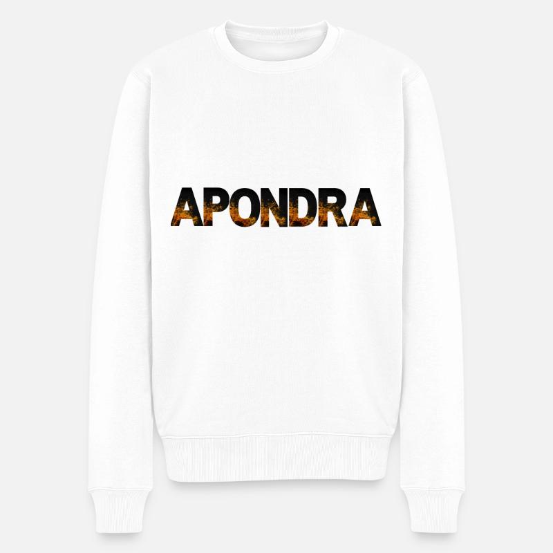 APONDRA - Pull Premium bio Homme - blanc