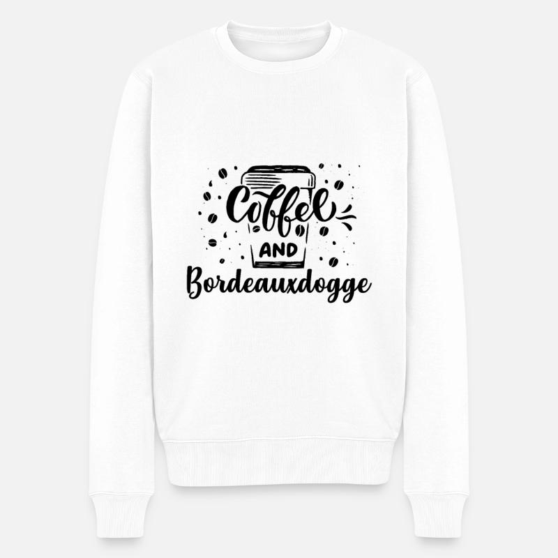 Dogue de Bordeaux - Pull Premium bio Homme - blanc