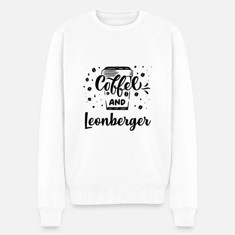 Leonberger - Pull Premium bio Homme - blanc