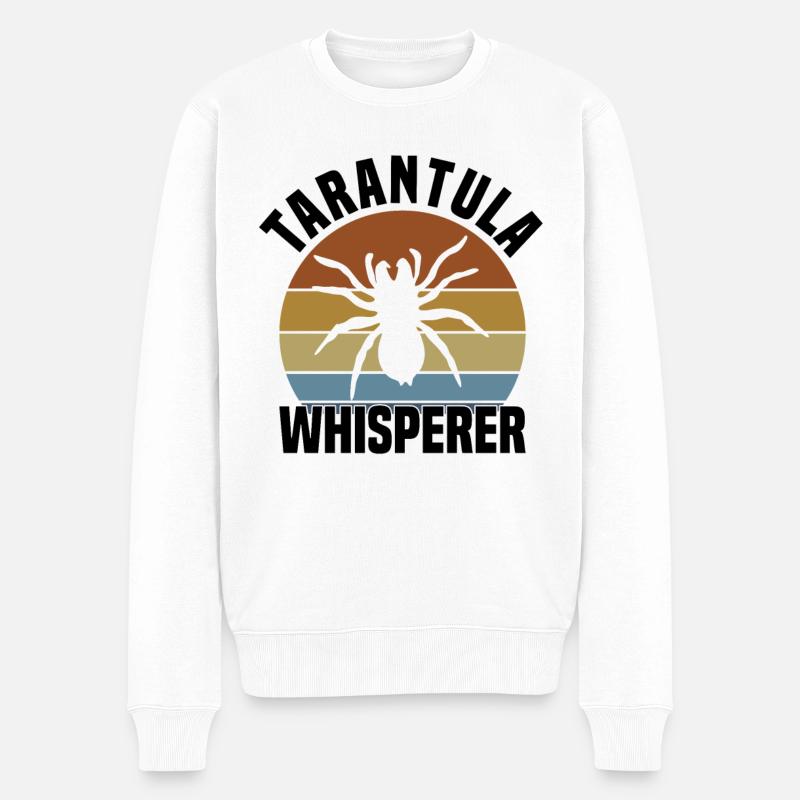 Tarentule Arachnide de compagnie - Pull Premium bio Homme - blanc