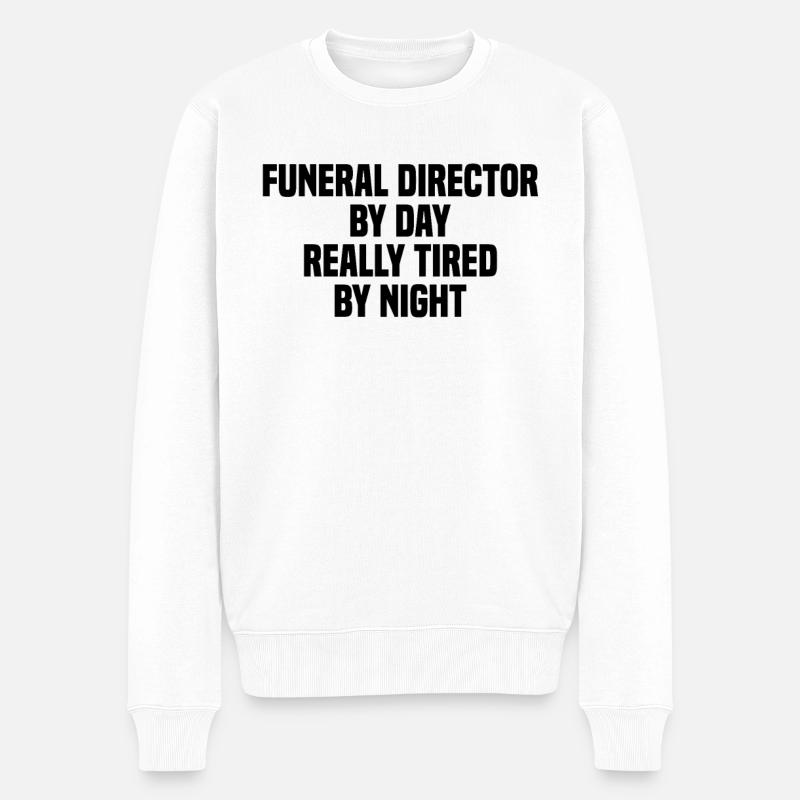 Croque-mort - Pull Premium bio Homme - blanc