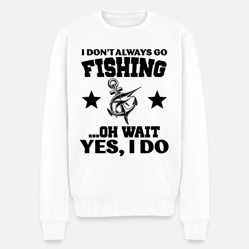 Pêche à la pêche - Pull Premium bio Homme - blanc