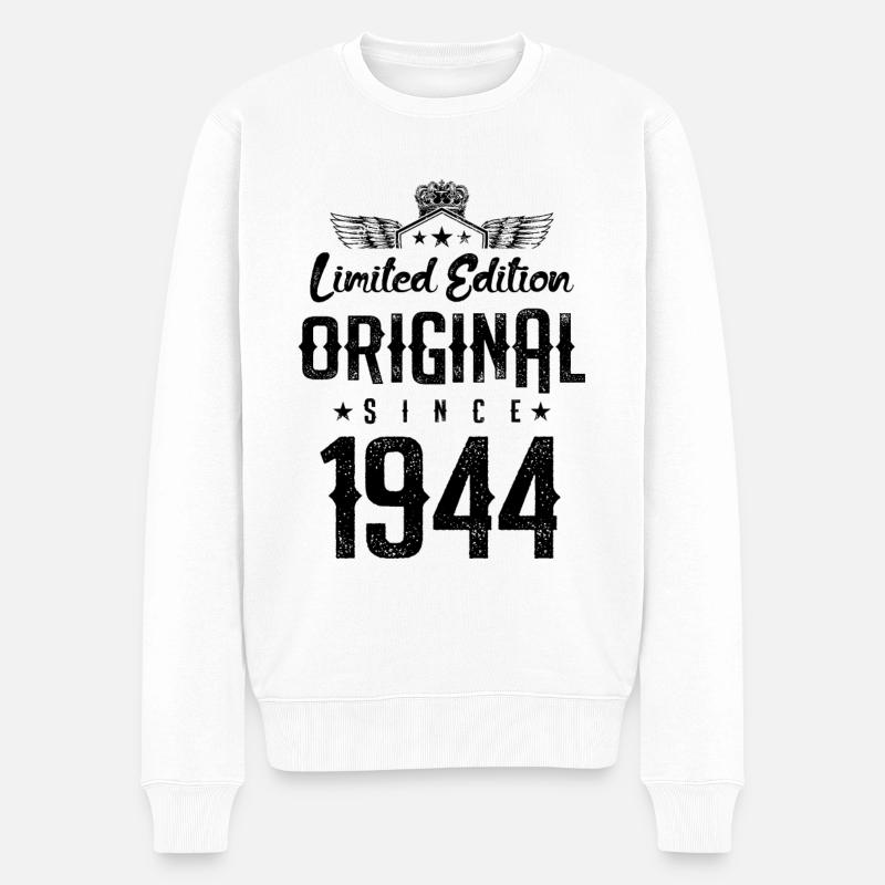 Édition limitée 1944 - Pull Premium bio Homme - blanc