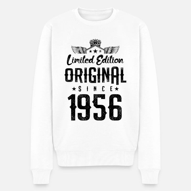 Édition limitée 1956 - Pull Premium bio Homme - blanc