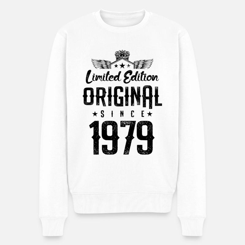 Édition limitée 1979 - Pull Premium bio Homme - blanc