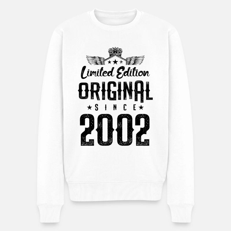 Édition limitée 2002 - Pull Premium bio Homme - blanc