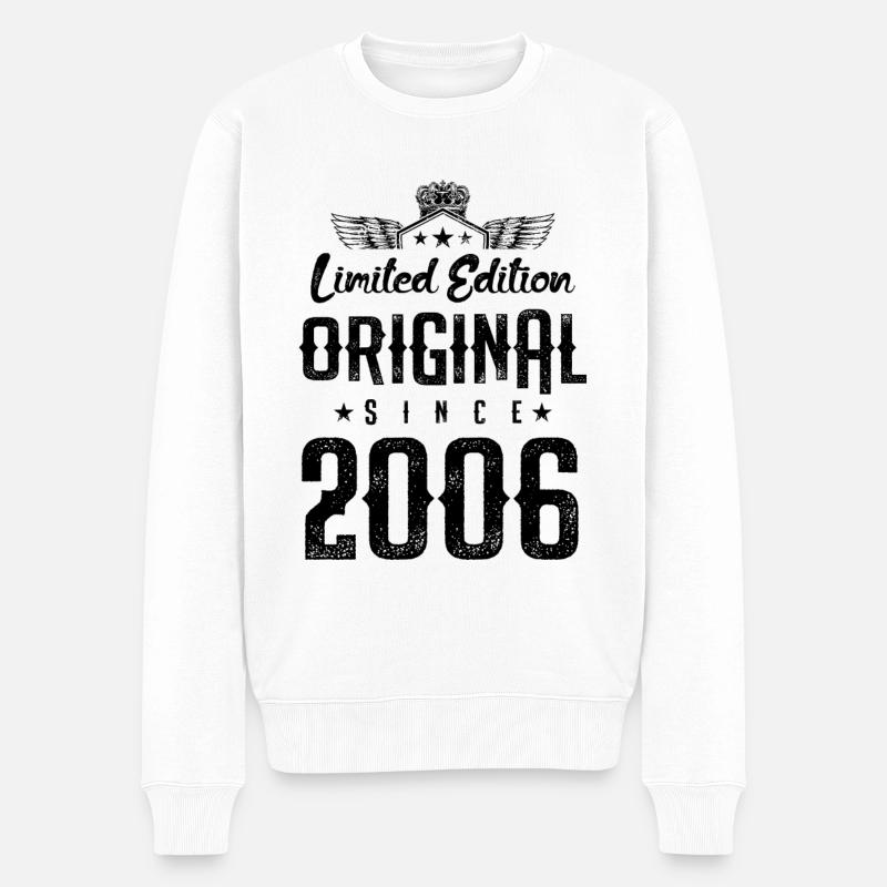 Édition limitée 2006 - Pull Premium bio Homme - blanc