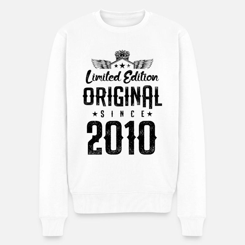 Édition limitée 2010 - Pull Premium bio Homme - blanc