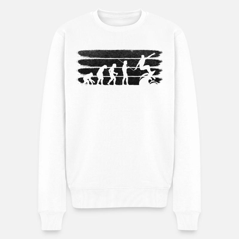 Surf Evolution Surfer - Pull Premium bio Homme - blanc