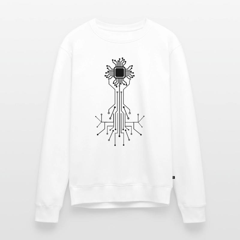 Anatomical Heart CPU Processor Computer Programmer Männer Premium Bio Pullover