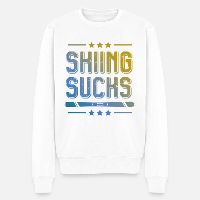 Ski de ski - Pull Premium bio Homme - blanc