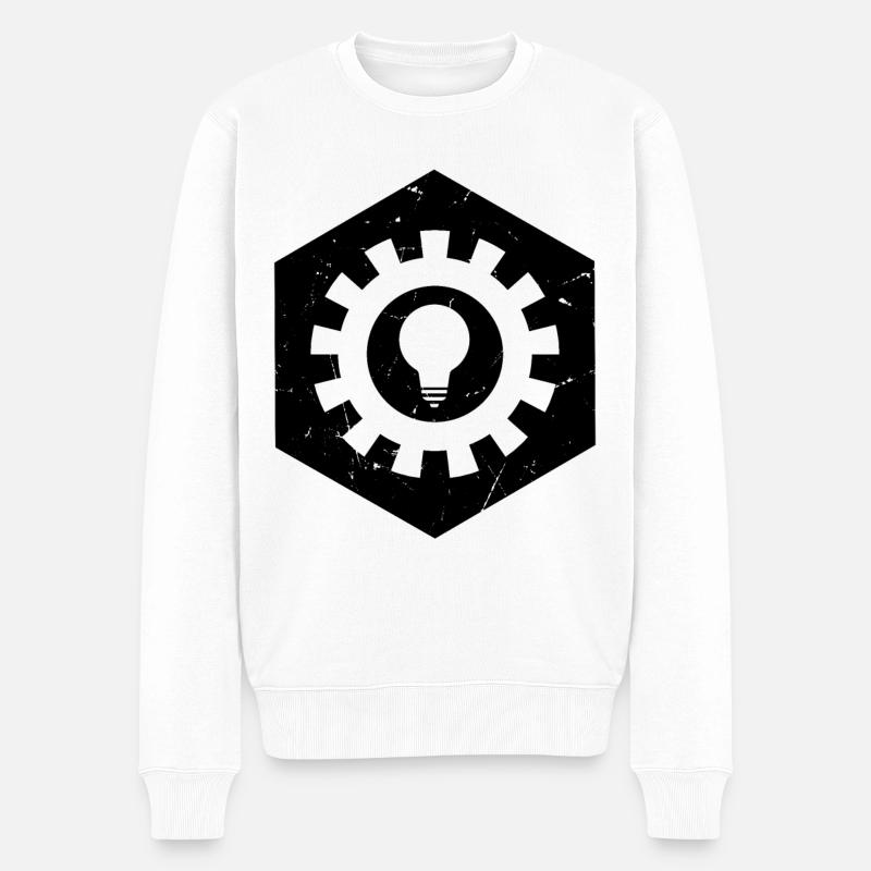 Mechanical Engineer - Engineering Gear Engineer - Men's Premium Organic Jumper - white