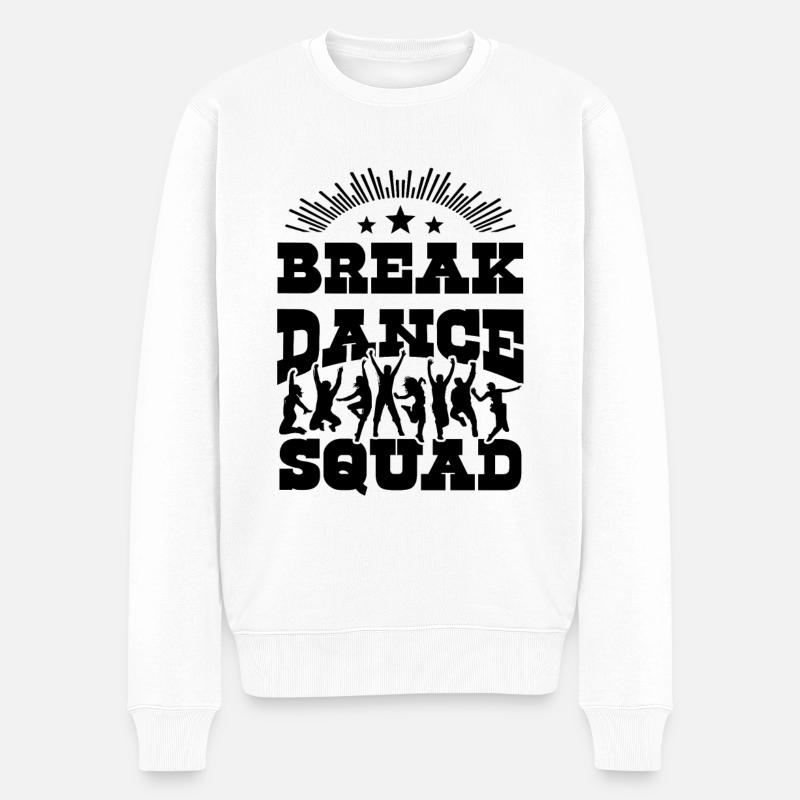 Équipe de breakdance - Pull Premium bio Homme - blanc