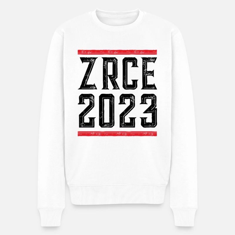 Zrce Party 2023 - Männer Premium Bio Pullover - Weiß
