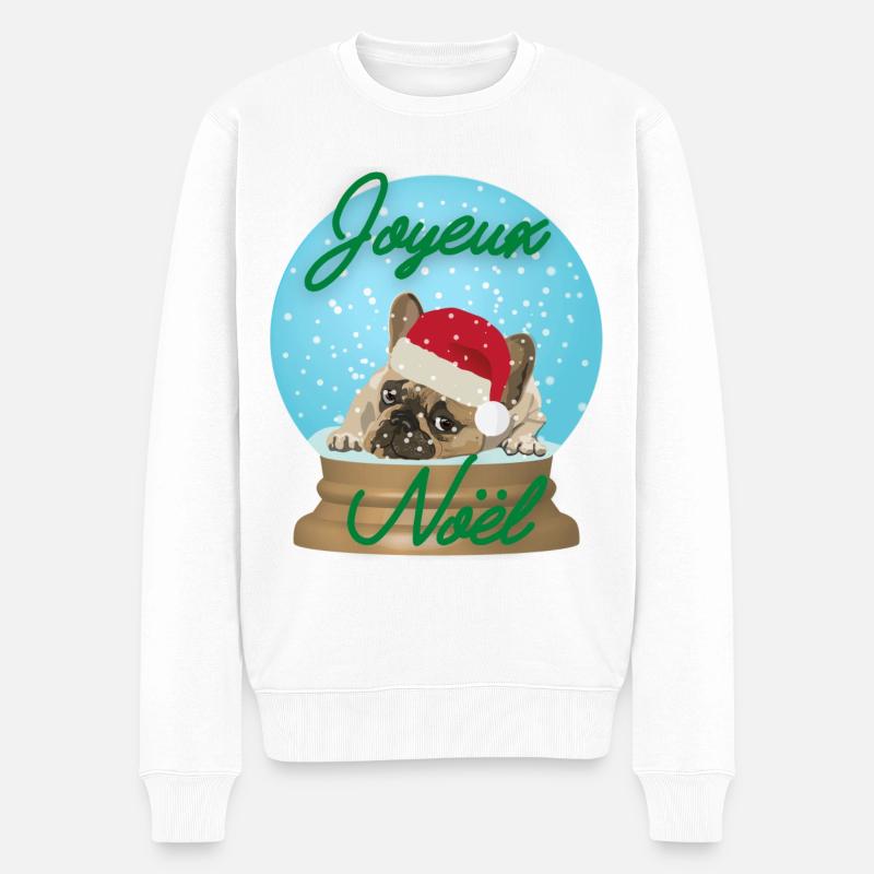 Joyeux Noël - Pull Premium bio Homme - blanc