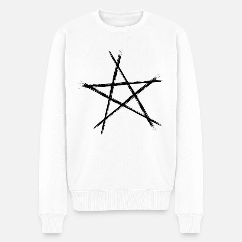 Pentacle - Pull Premium bio Homme - blanc