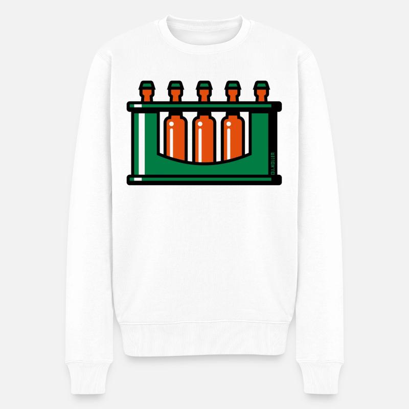 Boîte XGruner - Pull Premium bio Homme - blanc