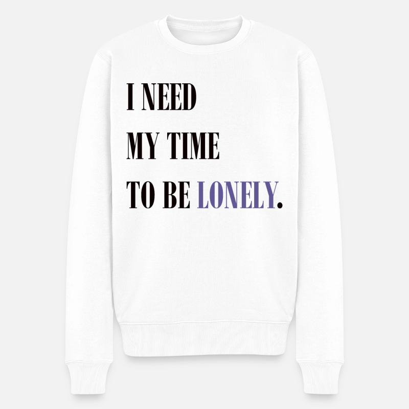 Citation solitaire - Pull Premium bio Homme - blanc