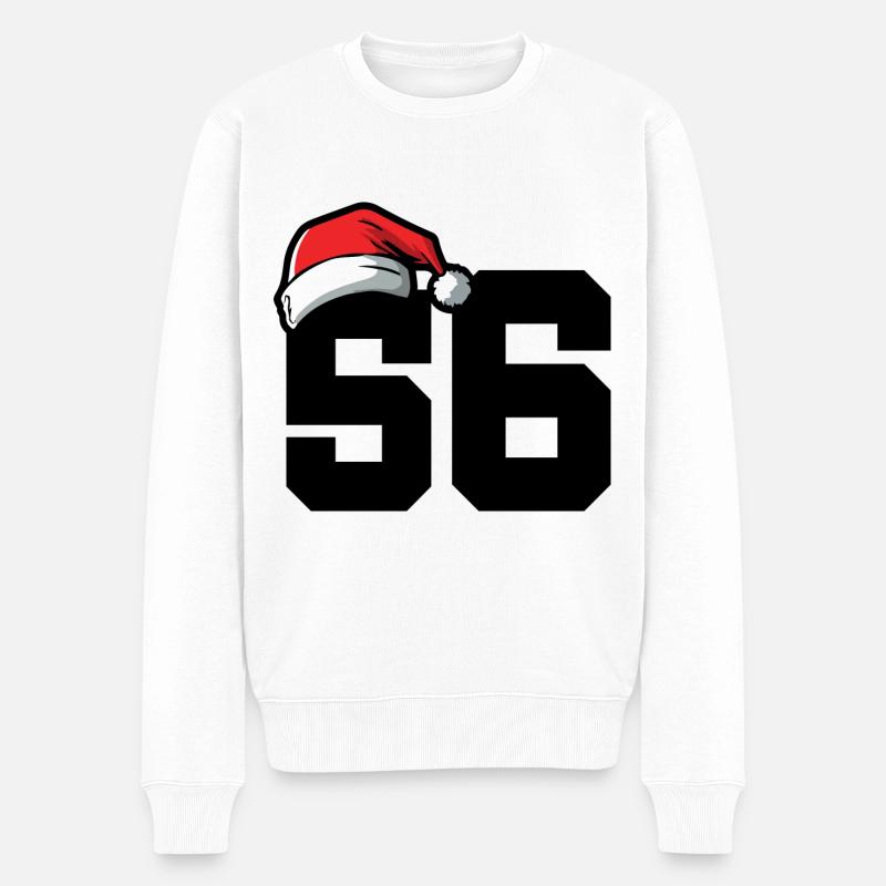 56 Numéro Noël - Pull Premium bio Homme - blanc