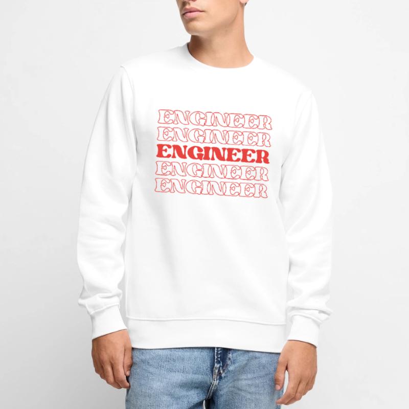 Engineer Designer Developer Technician Builder Men's Premium Organic Jumper