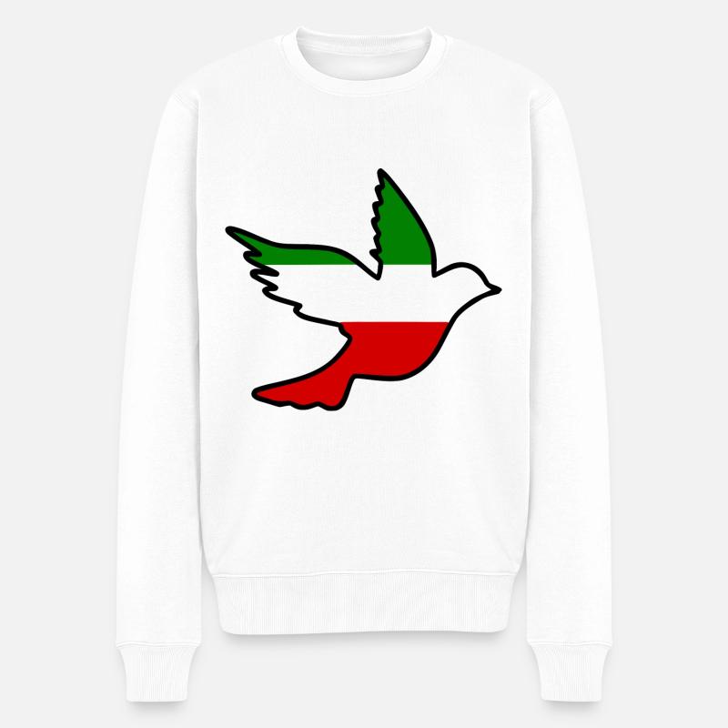Women life freedom - Männer Premium Bio Pullover - Weiß
