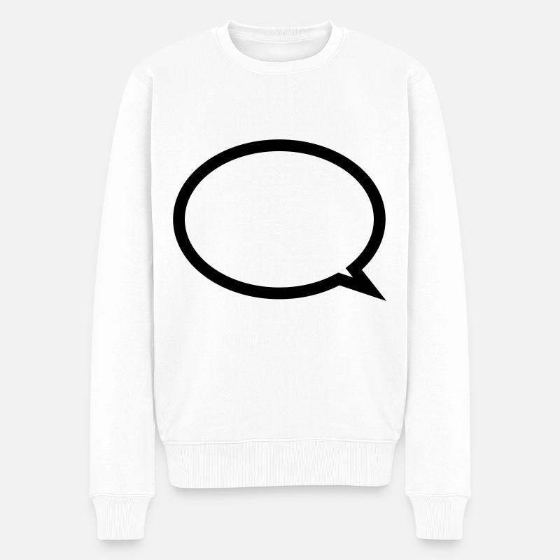 Ballon - Pull Premium bio Homme - blanc