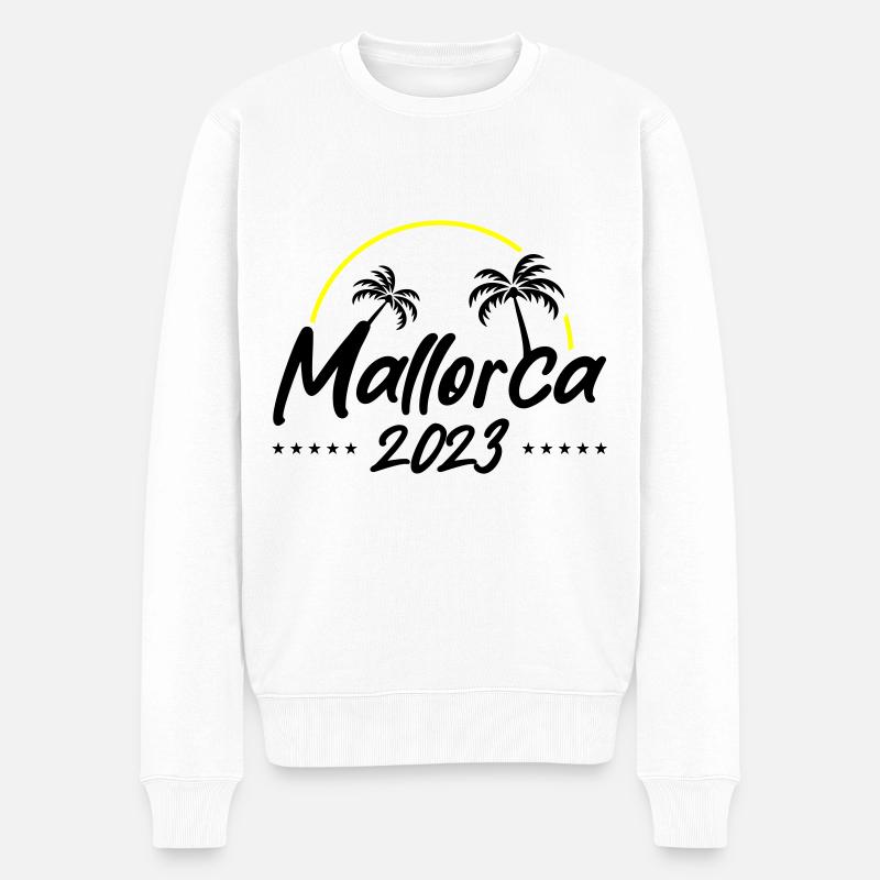 Majorque 2023 - Pull Premium bio Homme - blanc