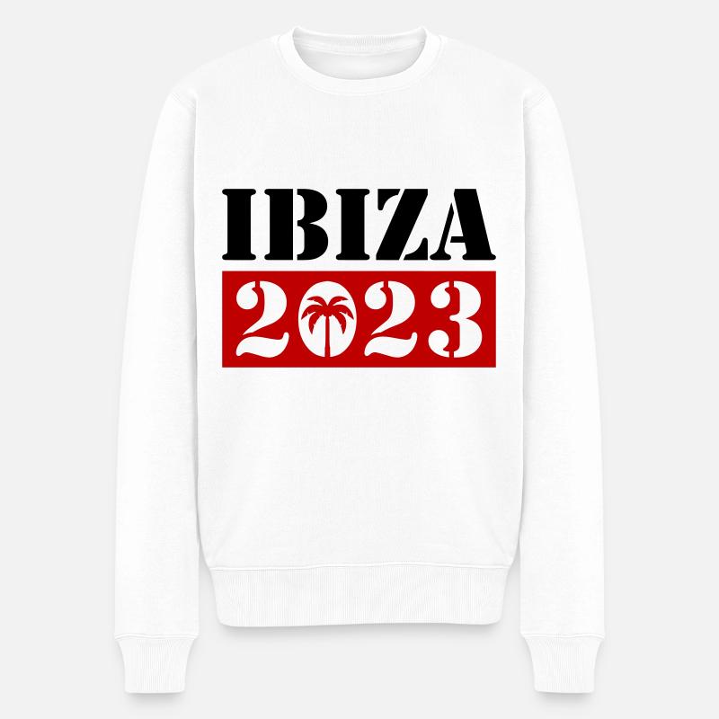 Ibiza 2023 - Pull Premium bio Homme - blanc