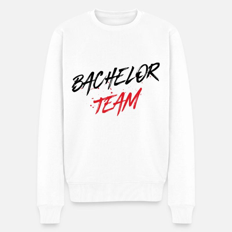 Équipe Bachelor - Pull Premium bio Homme - blanc