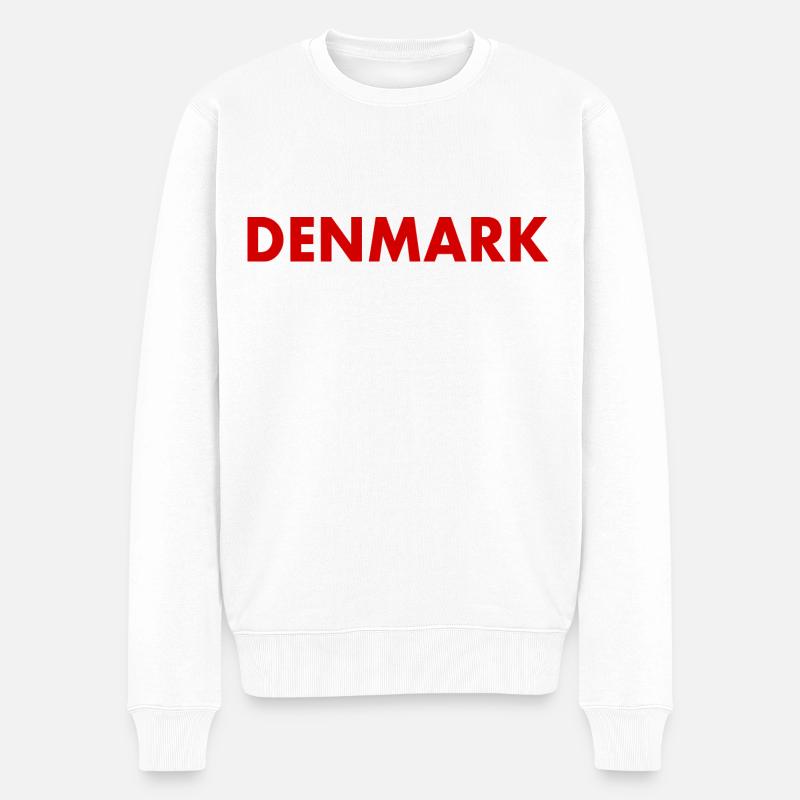 Denmark - Pull Premium bio Homme - blanc