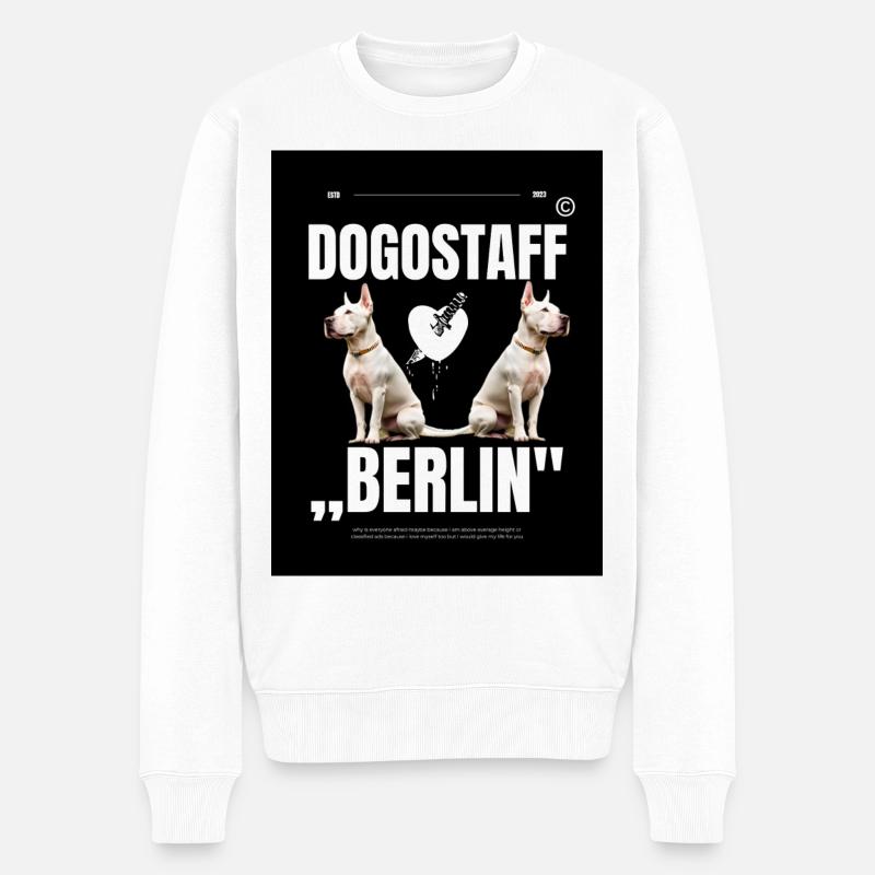 Dogostaff Berlin Duo - Pull Premium bio Homme - blanc