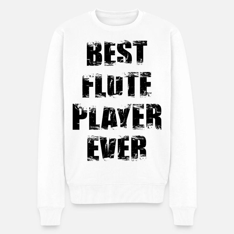 Flûtiste - Pull Premium bio Homme - blanc