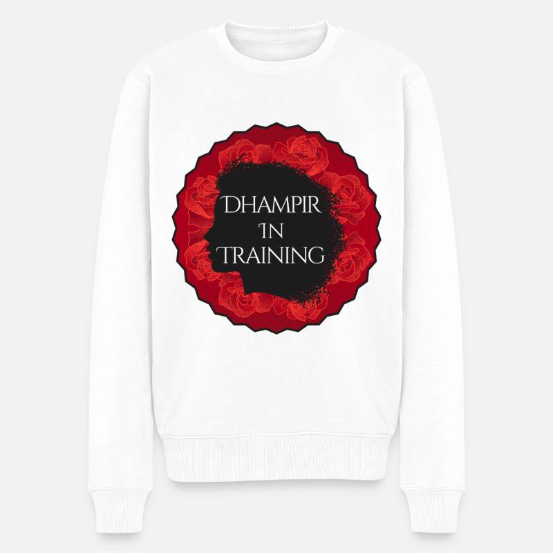 Académie Rose Vampire - Pull Premium bio Homme - blanc