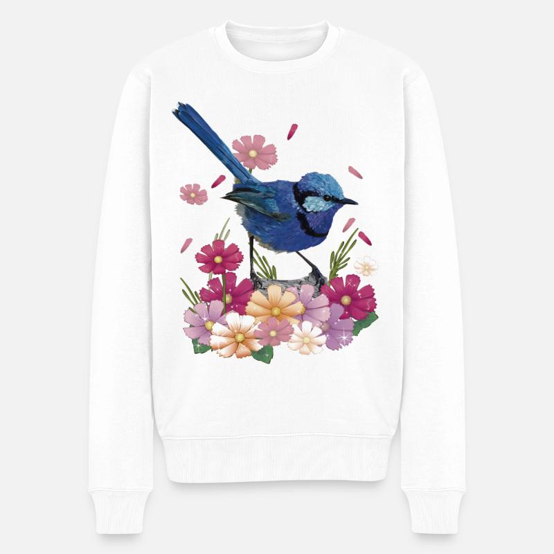 splendide maluro - Pull Premium bio Homme - blanc