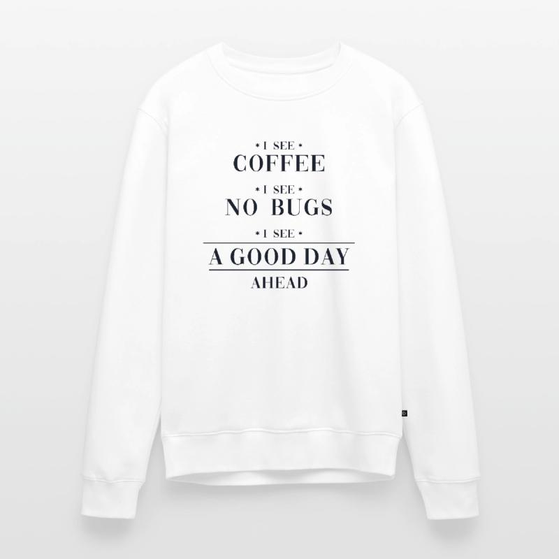 Coffee No Bugs Good Day Developer Coder Programmer Pull Premium bio Homme