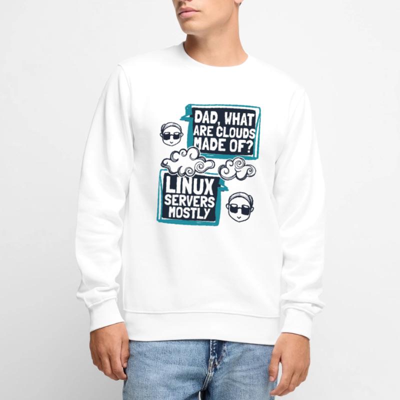 Papa quels sont les clouds faits de Developer Coder Pull Premium bio Homme