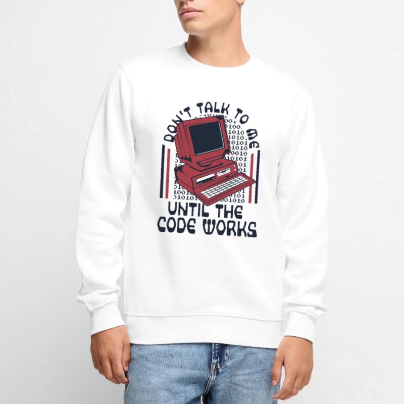 Until The Code Works Softwareingenieur Coder Männer Premium Bio Pullover