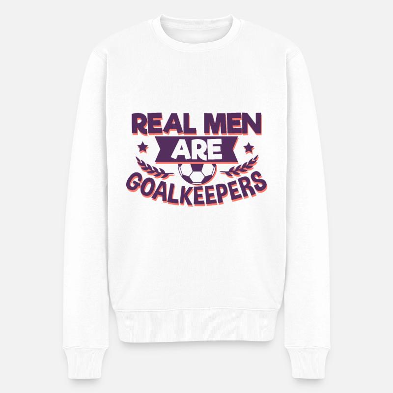 Football gardien - Pull Premium bio Homme - blanc