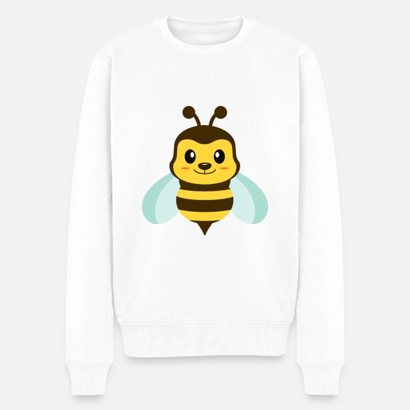 Bourdon - Pull Premium bio Homme - blanc