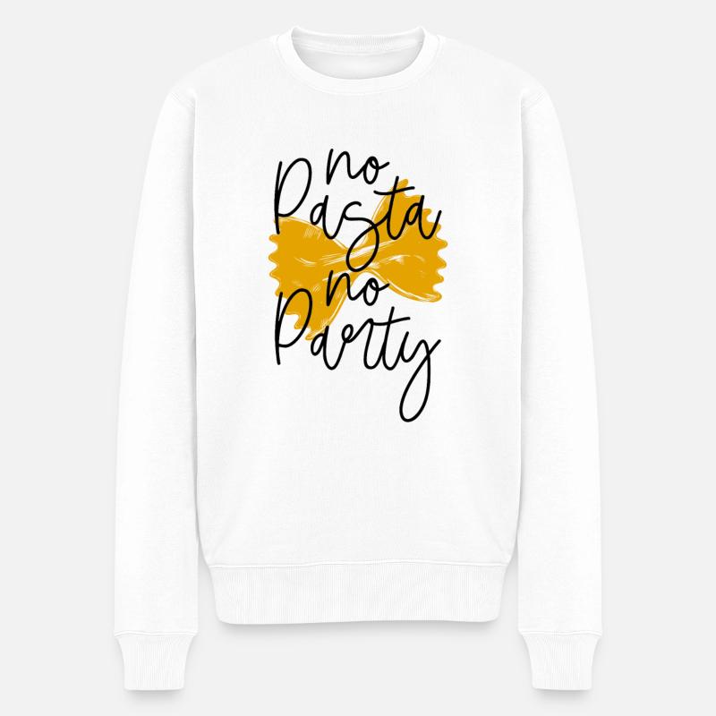 Pâtes pâtes - Pull Premium bio Homme - blanc