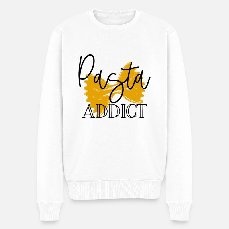 Pâtes pâtes - Pull Premium bio Homme - blanc