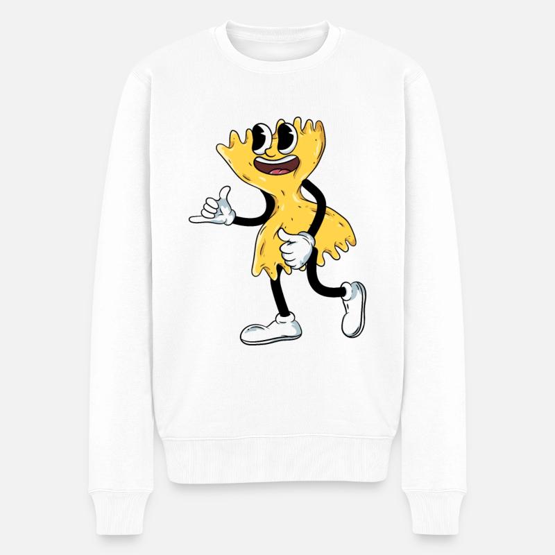 Pâtes Farfalle - Pull Premium bio Homme - blanc