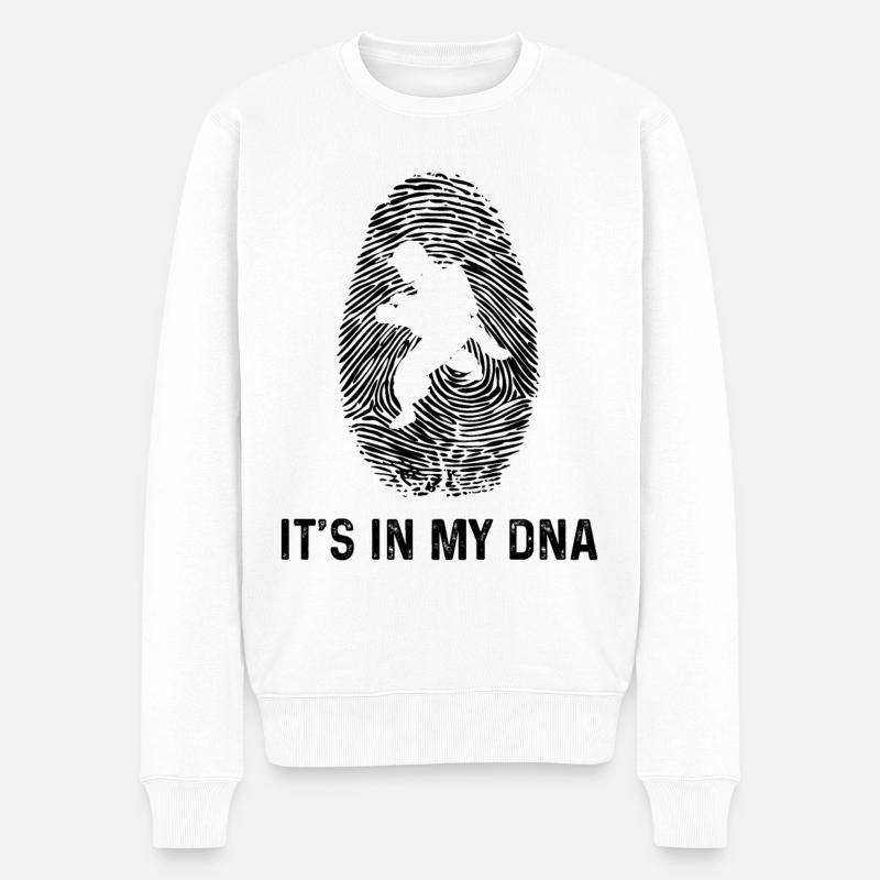 C’est dans mon ADN - - Pull Premium bio Homme - blanc