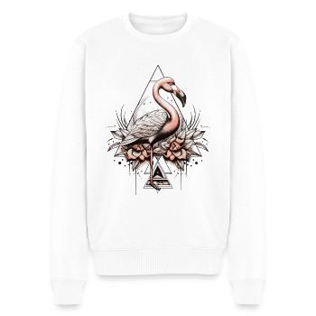 Flamant - Pull Premium bio Homme - blanc - Devant - Thijin (182cm)